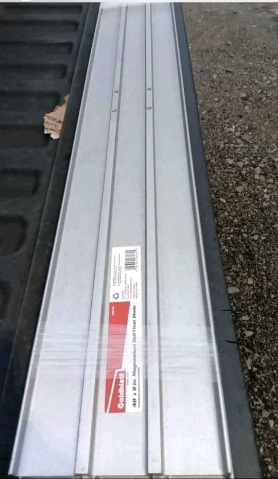 48" x 8" Magnesium Bull Float Blade-G06184