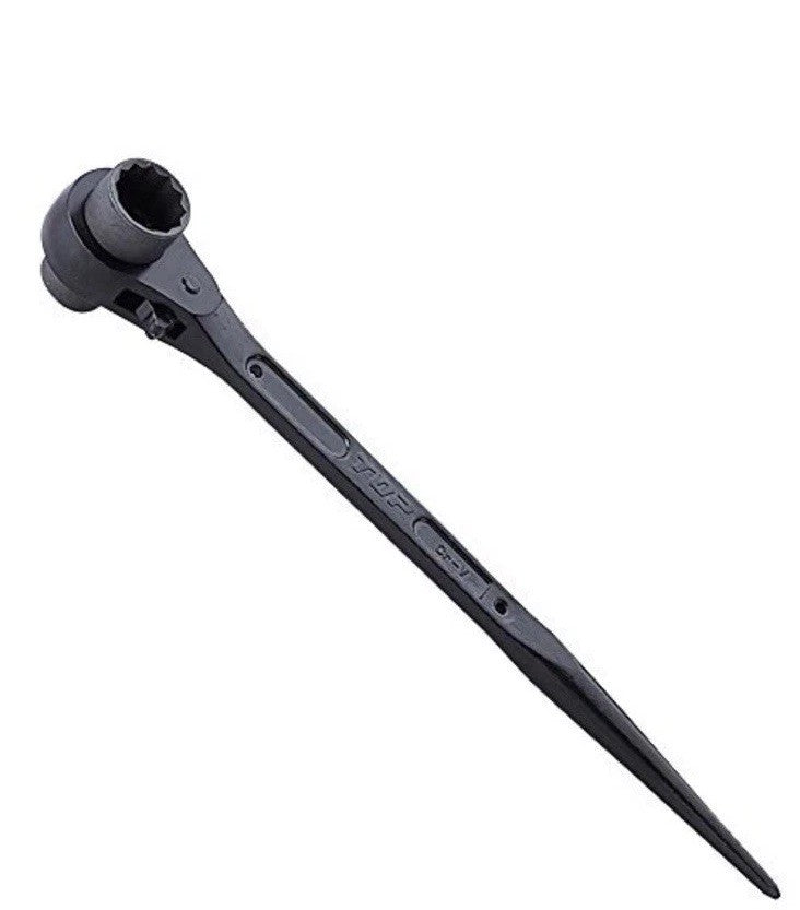 TOP Double-Ended Ratchet Wrench With Steel Rod Tying Tool RM-13 x 17mm
