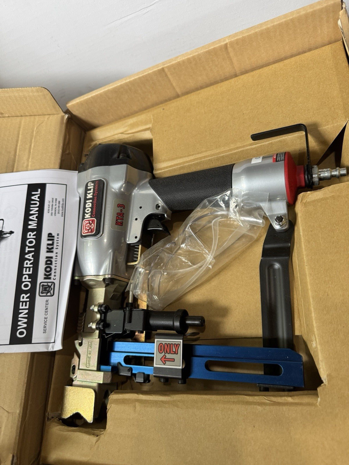 Kodi Klip KTA-3 Pneumatic Tool Rebar Connecting System Gun New