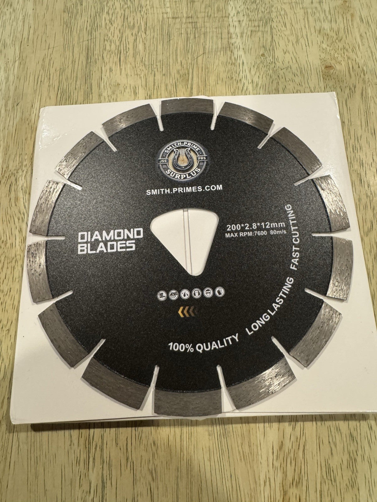 8" Pro+ Soffcut Style Diamond Blade Long Lasting Great Quality