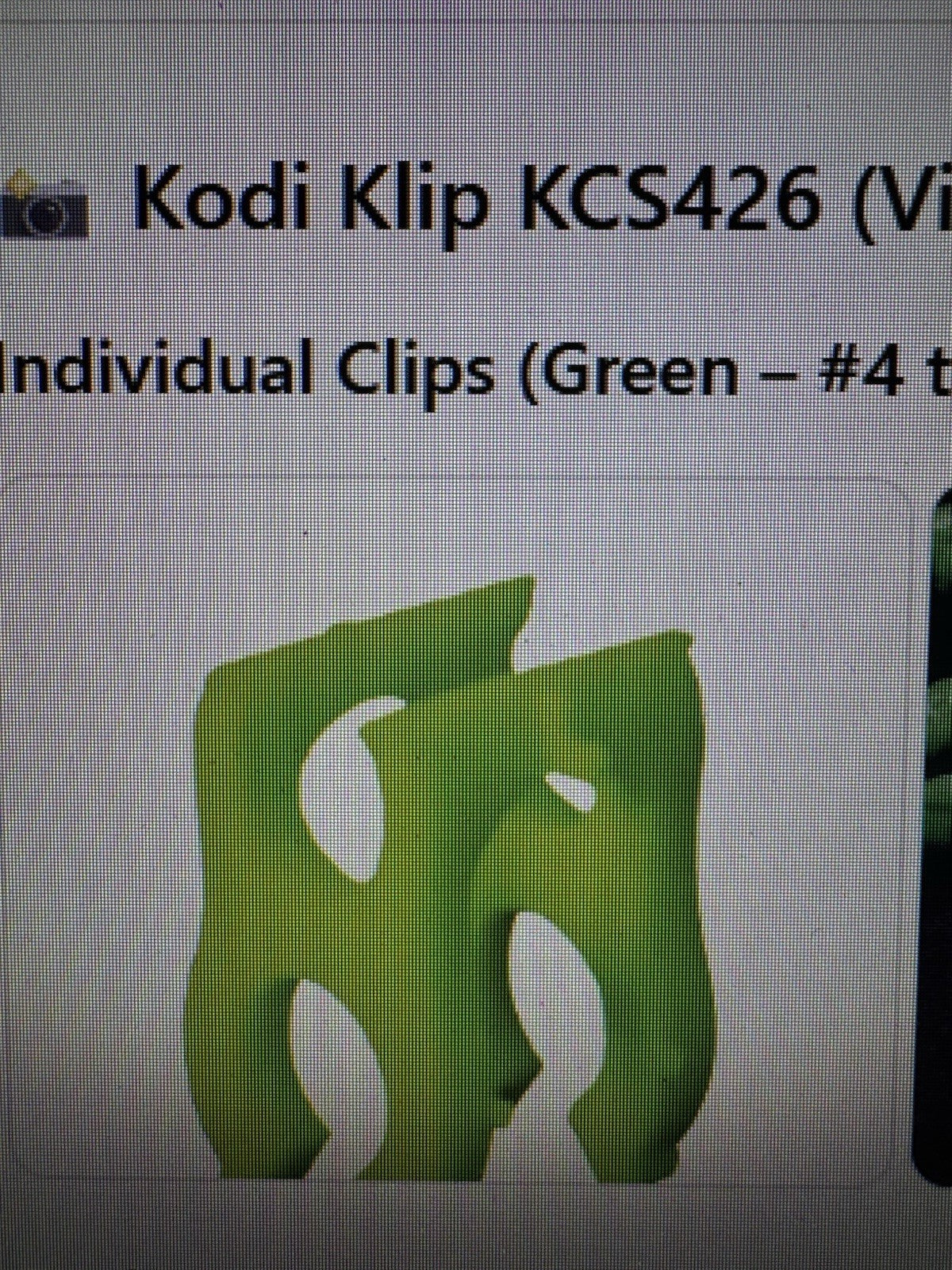 Kodi Klips KCS 426 #4 to #6 Rebar Clips 560  Per Box (NEW)