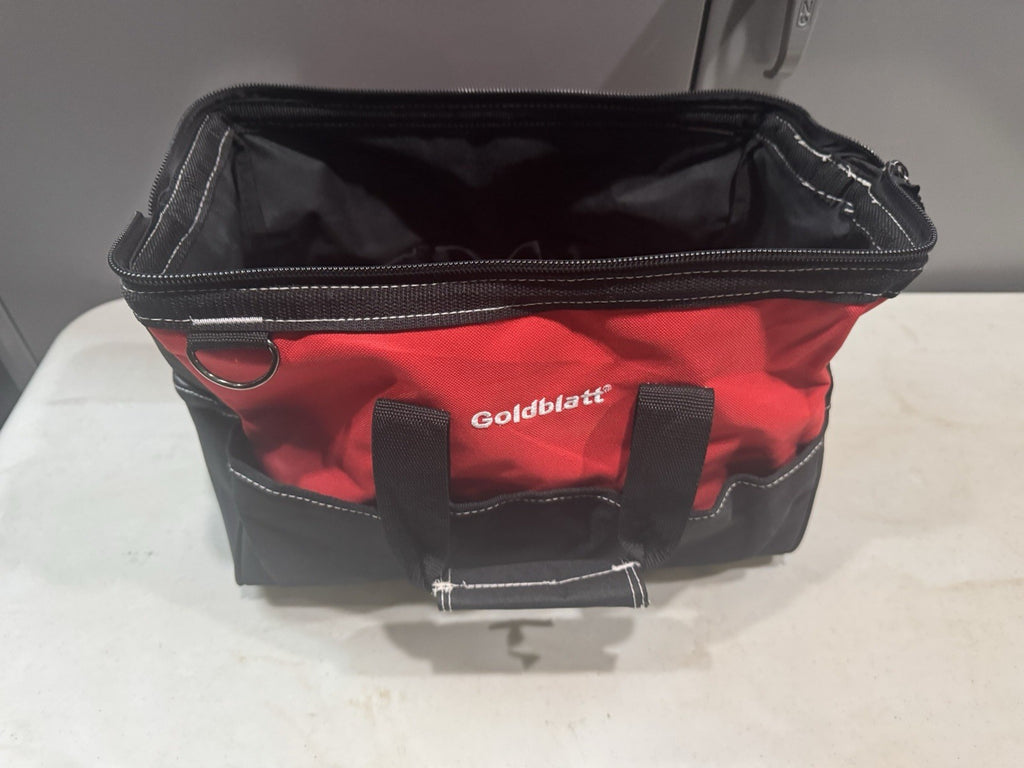 Goldblatt 8 Pieces Masonry Hand Concrete And Cement Tools Set With 16'' Tool Bag