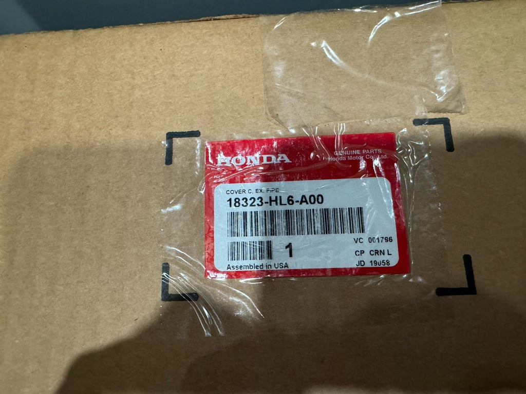 Honda Exhaust Cover Part Number 18323-HL6-A00