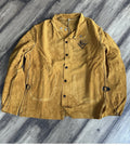 Gander Brand Welding Jacket Split Cowhide. Brown. Size L. New