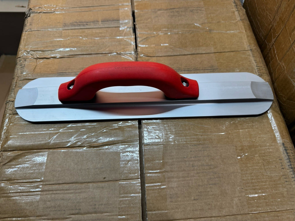 Round End Magnesium Hand Float, 16 x 3 1/8 Inch , Standard Rubber Handle...