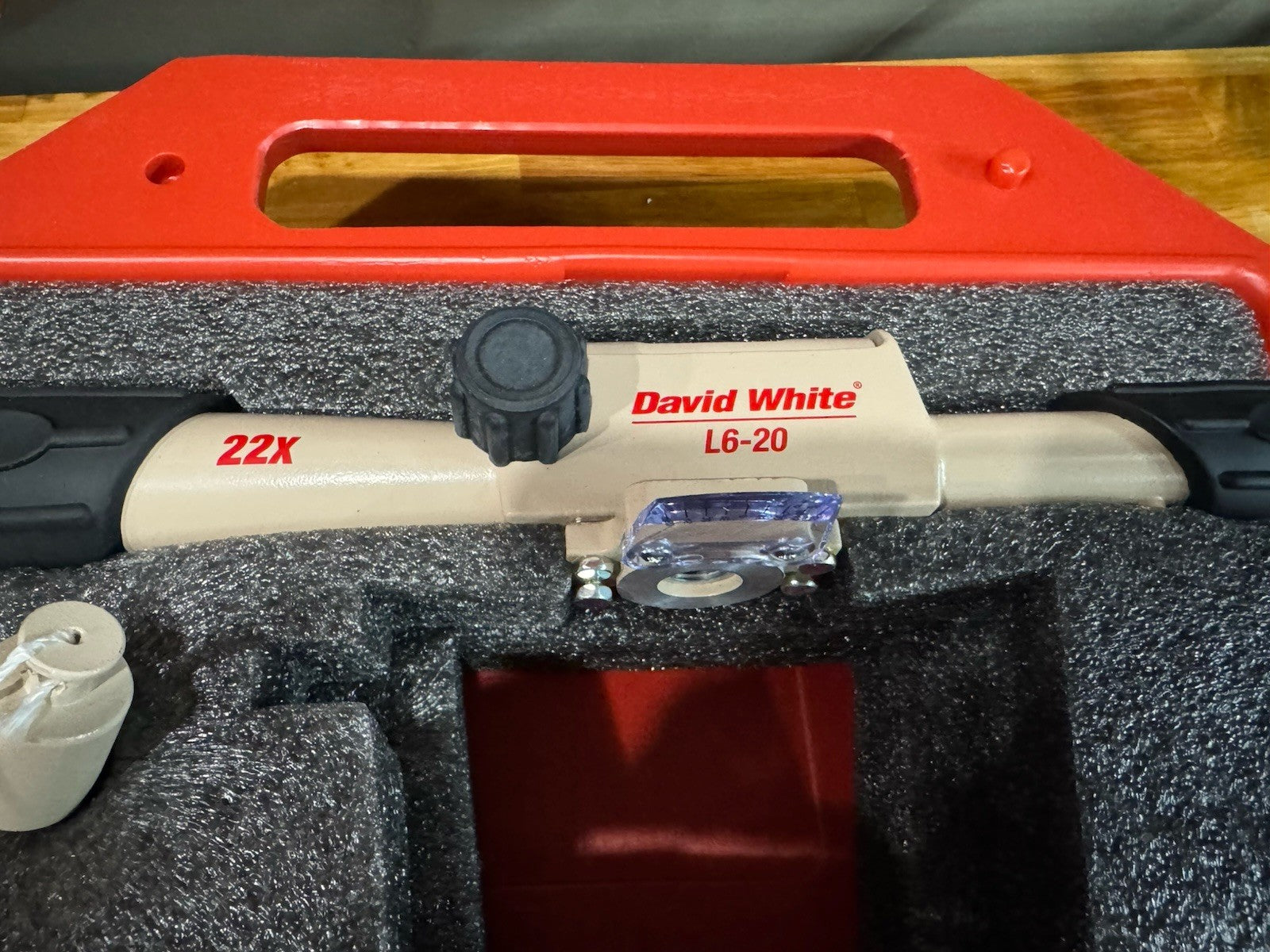 David White Instruments Meridian L6-20 Instrument And Case Only No Mount