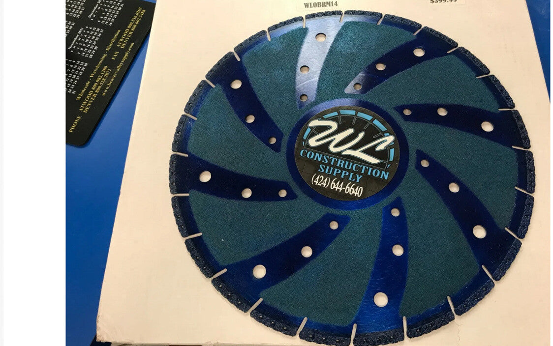 Old Blue Rescue Master 14" Cut Off Saw Blade