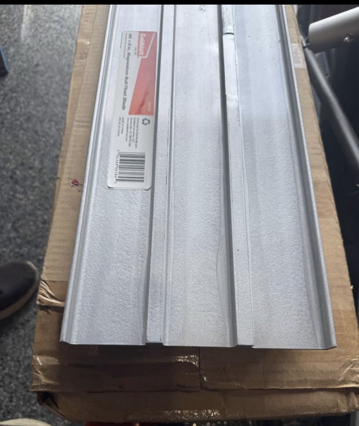 48" x 8" Magnesium Bull Float Blade-G06184