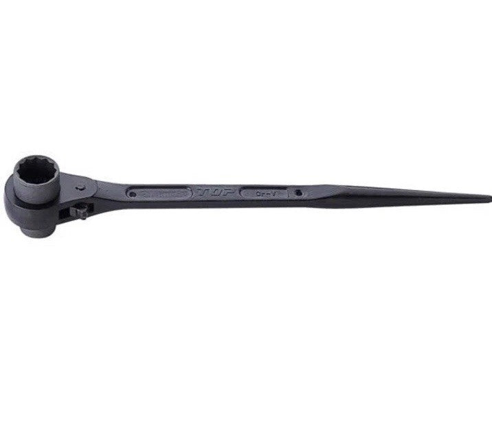 TOP Double-Ended Ratchet Wrench With Steel Rod Tying Tool RM-13 x 17mm