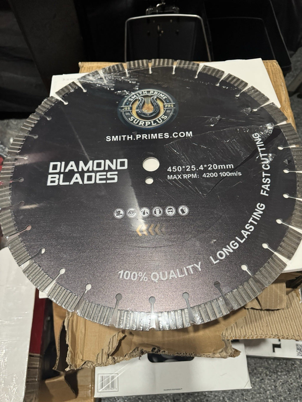 18" Pro Diamond saw blade For Concrete, brick, block stone