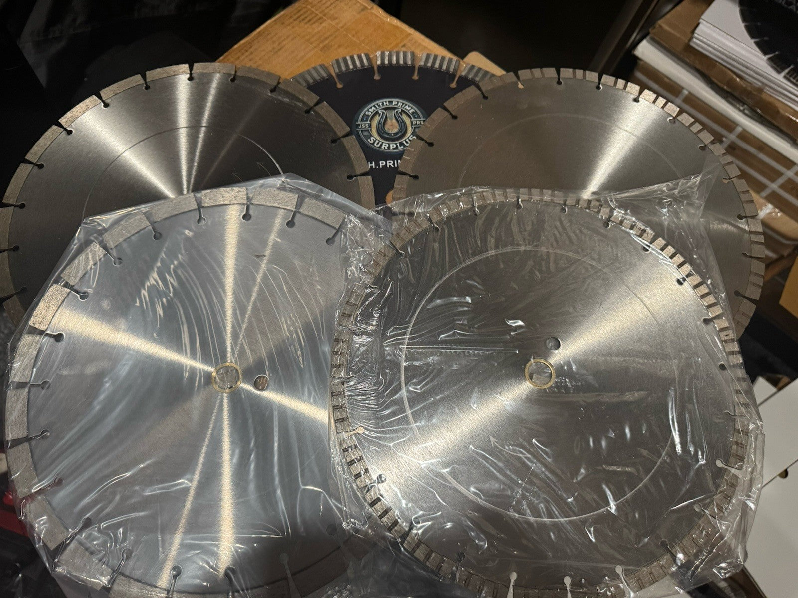 Lot Of 5 High Speed High Quality 14” Diamond Blades