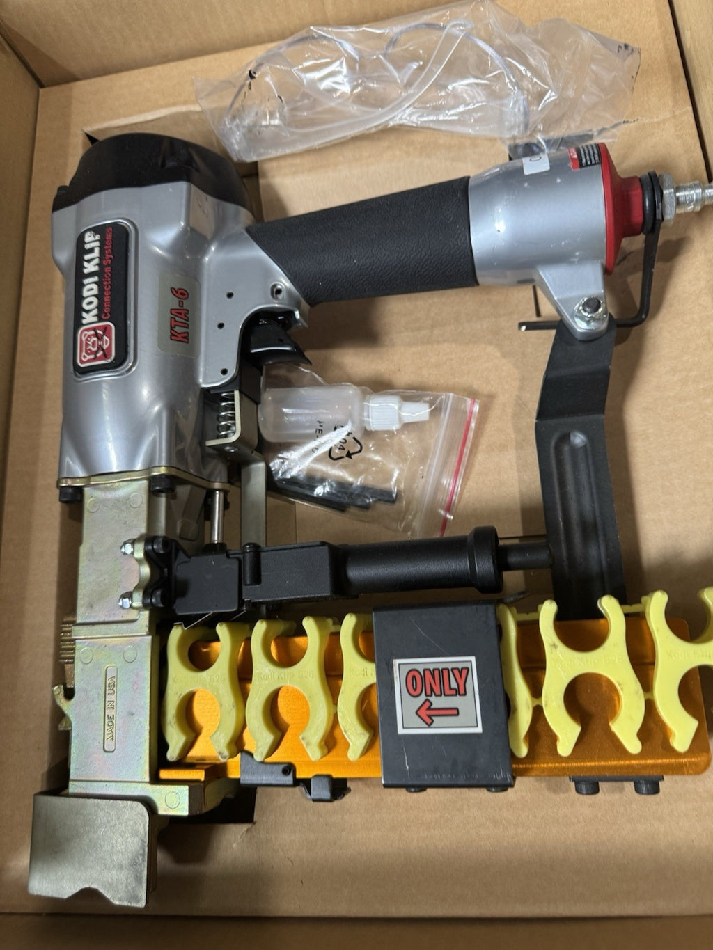 Kodi Klip KTA-6 Pneumatic Tool Rebar Connecting System Gun New