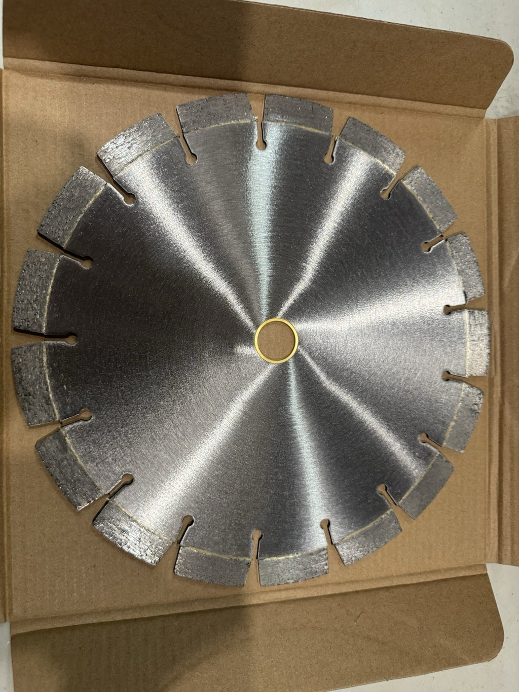 10" Diamond Saw Blade for Concrete Brick Block  1” Arbor With 7/8” Adapter
